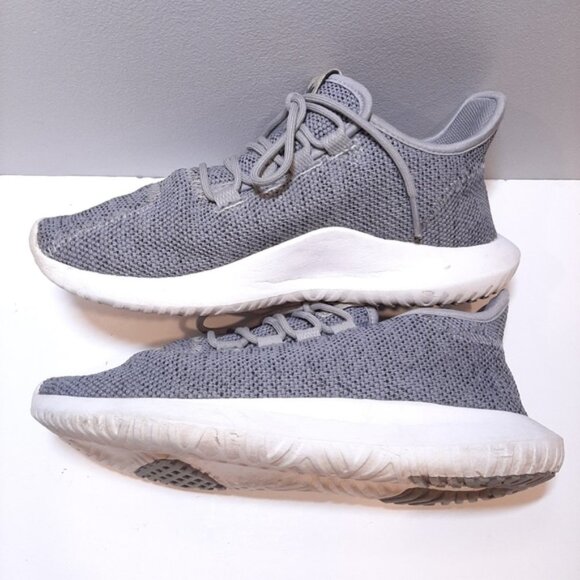 Adidas Tubular Shadow Running Shoes Chalk Grey Trainers Athletic Sneakers Size 6 - Picture 5 of 16